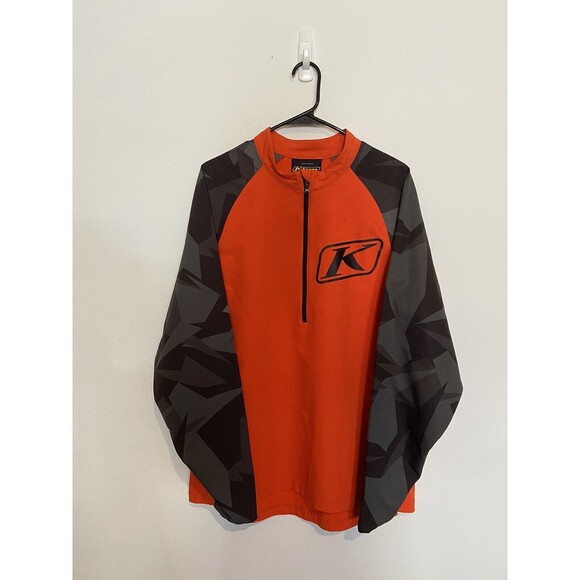 KLIM Revolt Pullover Jacket Adult Medium M Camo 1/4 Zip Motocross Cycle Biker - Picture 10 of 10